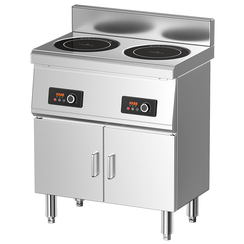 Vertical electromagnetic pot stove