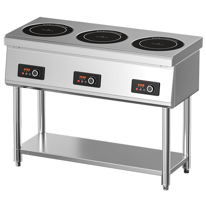 Vertical electromagnetic pot stove